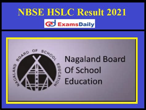 nbse hslc result 2021